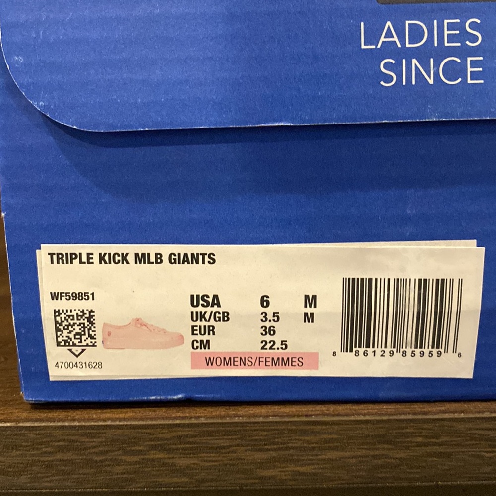 NWT Keds Triple Kick MLB San Francisco Giants Pink Platform Shoes - US size 6M - Picture 10 of 12